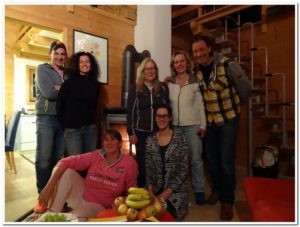 v.l.: Bernhard, Eri, Claudia, Monika, Birte, Dagmar, Peter, Foto: ©Nicole Bernstein