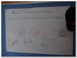 Die Unterschriftenwand. ©Nicole Bernstein